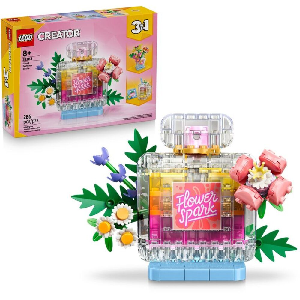 LEGO® Creator Floral Decor Perfume Bottle 31383  COLLECTIBLES